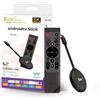 szseynmy Android TV Stick 4K H313 Quad A53 2+16G Dual Channel 2.4G/5G WiFi BT5.0 Smart TV Box (A)