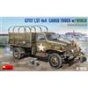 MiniArt MIN35389 1:35-1.5t 4x4 G7117 Cargo Truck w/Winch Scale Model kit, Non verniciato