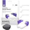 KOHEEL BR-PRO Bite Regolabile per Digrignamento e Serramento Denti, Bite Notturno Senza Bollitura, Protezione Dentale contro il Bruxismo (Confezione da 2 Pezzi)
