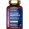 Horbäach Myo Inositolo e D Chiro Inositolo 40 1 2000 mg | Integratore Vegano per le Donne | 120 Compresse | Myo Inositol D Chiro Supplement | di Horbaach