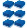 GERUI Schiuma filtrante per acquario Juwel Compact/H/Bioflow 3.0/M/Bioflow Super/Bioflow Mini (Compact) Spugne filtro fine tipo NO.88051 (6 pezzi)
