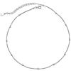 ChicSilver Collana Girocollo Donna Argento 925 con Cindolo Palline Chocker da Donna