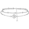 BerriBling Bracciale Nodo Celtico Donna Argento Sterling 925 | Simbolo di amore eterno e di unità | Antiallergici - Regolabile |16cm+4cm|