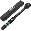 LLAVETOR Chiave Dinamometrica 1/2, Chiave Dinamometrica con Doppia Scala, Regolabile in Due Direzioni con Meccanismo a 72 Denti per La Manutenzione di Motocicli, Biciclette e Auto(30-210 Nm)