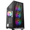 Sharkoon Case Sharkoon VK4 Rainbow Midi-Tower ATX Nero [4044951044108]