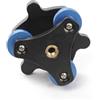 Fahoujs Portable Leveling Platform Regulator Adattatore Full Metal Leveler per fotografi con una piattaforma di livellamento di regolazione a 3 vie