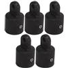 HERCHR Bimini Top Caps, 5pcs Top Eye End cap Tube Marine Bimini Top Nylon Raccordo Baldacchino Hardware per Barche Kayak(7/8(22mm))