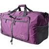 ehsbuy Borse da viaggio pieghevoli da 60 litri per uomo e donna grande borsone impermeabile durante la notte borse da fine settimana per bagagli da palestra, Viola, 60 L, casual