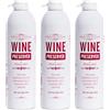 Preservintage Contenitore per vino - Gas di argon inerte puro standard professionale da utilizzare con tappo di vino o sughero in una bomboletta spray leggera facile da usare - 9 l (3)