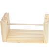 zalati Supporto per bobine di legno in faggio Organizer per filo di macramè per fili di cucito per corda di tessitura macramè