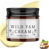 Nexolla Crema all'igname Selvatico, Yam Cream For Women, Wild Yam Crema Idratante, Crema corpo riequilibrante botanica per la menopausa, Attenua le linee Sottili e le Macchie, Nutriente e Rassodante