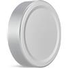 Haoge Copriobiettivo anteriore in metallo per fotocamera Fujifilm GFX100RF Accessori Silver Cap-GFX-S