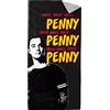 Big Bang Theory 'The 0122074 Telo Mare Knock Knock Knock Penny, 100% Cotone, Nero, 38,70 X 25,8 X 3,1 cm
