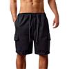 HEONSATI Pantalone Di Lino Uomo Shorts Mare Vestibilità Larga Casual Pantaloni Corti Estivi Cotone Leggeri Pantaloncini Da Spiaggia Eleganti Comodo Pantalone Corto In Vita Sportivi Ampia Con Coulisse E Tasche