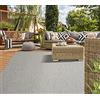 Mias Teppiche Mia's Teppiche Lara Tappeto, Polypropylene, Grey D1, 200 x 280 cm