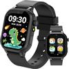 ELEJAFE Smartwatch Bambini, Orologio Smartwatch Bambini con 32 Giochi, Fotocamera, Sveglia, 3 Modalità Sportiva, Contapassi, Audiobook, Torcia, Musica, Orologio Bambino per Ragazza e Ragazzo Regalo