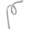 PATIKIL 15.7 Microfono Collo Cigno, M10/M8 Filettatura Metallo Universale Tubo Flessibile Flessibile Braccio Collo Cigno Tubo Estensione per Multifunzione Fai da Te, Argento Tono