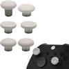 Dakexiong 6 in 1 Metal Thumbsticks Replacement for Xbox Elite Series 2 Controller,Swap Magnetic Joysticks for Xbox One Elite Series 2 Core Controller Replacement Parts for Xbox Elite Controller(White)