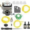 DORFEY Motore adatto for Aerox Africa 0,15 kg Sì Gx31 Carburatore Gx22 Fg100 Guarnizione Filtro aria Candela 16100-zm5-a95 Carburatore Weber 40 Vendita(GX31 Kit)
