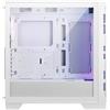MSI MAG FORGE 320R Case PC Micro Tower Bianco con Ventole ARGB e Vetro Temprato