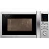 Sharp Home Appliances Sharp R-622STWE Microonde 20L 800W con Grill Acciaio Inox Superficie Piana