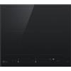 LG Piano Cottura Induzione 60cm 4 Zone 2 Flex 7.4kW Wi-Fi Nero CBIZ2437B