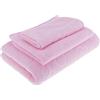 Courtieyeardceastea Set di asciugamani da bagno super morbidi asciugamano e asciugamano viola chiaro 3 pezzi S/M/L