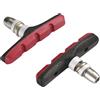 ALLIGATOR COPPIA PATTINI FRENO V-BRAKE DADO 70MM - ROSSO