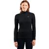 ODLO WARM BL TOP TURTLENECK LS HALF ZIP Base Layer Donna
