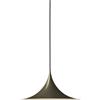 Gubi - Sospensione Semi - Marrone - Metallo smaltato - Designer Torsten Thorup