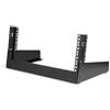 STARTECH.COM - Mini rack 19' Aperto 4U - Supporto rack da tavolo 12U - 2 staffe - 19 pollici - Desktop rack autoportante per Partch Panel /AV Media /A