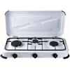 HERCULES - Fornello Gas Gpl Fornellino Da Campeggio Cucina Portatile 3 Fuochi Hercules