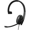 SENNHEISER - Cuffie Adapt 135T con Microfono Connessione Cablato Colore Nero