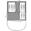 Outwell Unterlage Amber, Grey, One Size