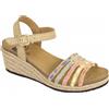 SCHOLL H.F. SHOES ITA. SpA Scholl Lodoletta Sandalo Donna Plantare Bioprint Colore Sabbia Taglia 40