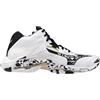 Mizuno Wave Lightning Z8 Mid White/Black/GEGold Kakizome Limited