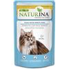 Naturina elite cat busta tonnetto con pesce bianco 70gr
