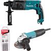 MAKITA Combo Makita GA4530+HR2470