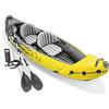 FJAUOQ Gonfiabile 2 Posti Super Capiente Canoa Gonfiabile Stabile e Leggera Kayak Gonfiabile Comodo e Maneggevole 2 Persone Set Completo Pronto all'Uso,B,312x76cm