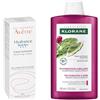Avene Eau Thermale Avène Hydrance Crema Ricca Idratante + Klorane Shampoo idratante e illuminante al Fico d'India 1 pz Set