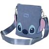 Disney Lilo e Stitch Sight-Borsa Action Roy, Blu, 18 x 22 cm