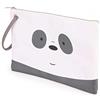 KARACTERMANIA We Bare Bears Siamo Solo Orsi Orso Panda-Astuccio da Toilette Sunny, Bianco, 29.5 x 20 cm