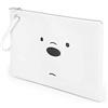 KARACTERMANIA We Bare Bears Siamo Solo Orsi Orso Bianco-Astuccio da Toilette Sunny, Bianco, 29.5 x 20 cm