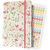SIGEL J4307 Jolie Agenda settimanale 2024, Bloom Pink, 13,5 x 20,3 cm, copertina rigida, 174 pagine, bianco, rosa