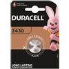 DURACELL - BATTERIA BOTTONE LITIO CR2430 3V 1 UNIT