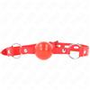 KINK - BALLA IN TPE 4 CM CON SERRATURA ROJO 60 x 2 CM
