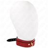 KINK - COLLANA REGOLABILE ROSSO VINO CON DETTAGLI ORO 29-42,5 CM X 4 CM
