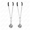 KINK - PINZE PER CAPEZZOLI A CAMPANA SOTTILE ARGENTO 7 CM