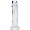ALIVE - PENE REALISTICO IMPERO TRASPARENTE 19,3 CM