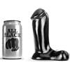 ALL BLACK - DILDO REALISTICO 14 CM